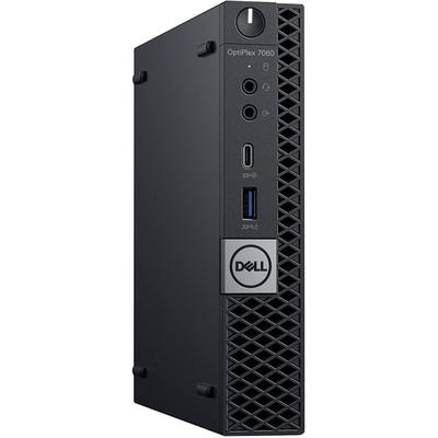 Dell 7060-MICRO Refurbished Desktop PC, Intel Core i7, 16GB Memory, 512GB Solid State Drive, Windows 10, OD1-21816