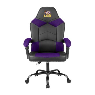 Imperial Ncaa Adjustable Oversized Vinyl High-Back Office Task Chair, Louisiana State University