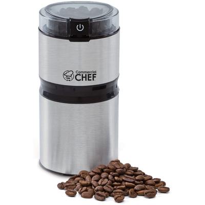 Commercial Chef Electric Coffee & Spice Grinder, Silver