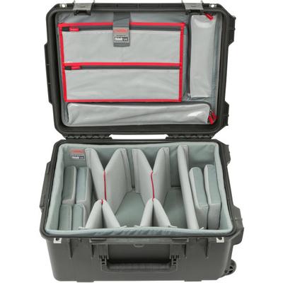 Skb Cases Iseries Protective Case With Deep Padded Dividers And Wheels, 19-1/2"h X 14-1/2"w X 9-5/8"d