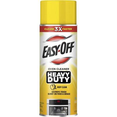 Easy-Off Heavy Duty Oven Cleaner - Liquid - 14.5 Fl Oz (0.5 Quart) - Fresh Scent - 6 / Carton - White