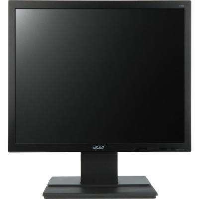 Acer V176L 17" Led Lcd Monitor - 5:4 - 5Ms - Free 3 Year Warranty - 17" Viewable - Twisted Nematic Film (Tn Film) - Led Backlight - 1280 X 1024 - 16.7 Million Colors - 250 Nit - 5 Ms