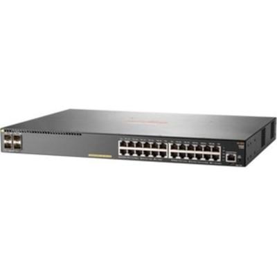 Hpe Aruba 2930F 24G Poe 4Sfp Switch - 24 Ports - Manageable - 10 Gigabit Ethernet, Gigabit Ethernet - 10/100/1000Base-T, 10Gbase-X - 3 Layer Supported