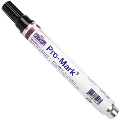 Mohawk Finishing Products Pro-Mark Touch-up Markers, Medium Point, White Barrels/Multicolor Ink, Pack Of 12 Markers