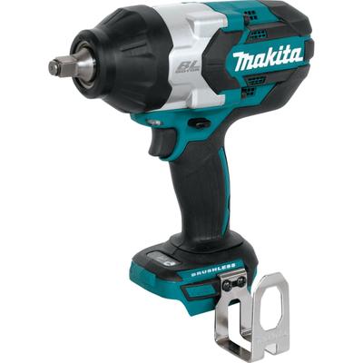 Makita Usa 18V Lxt Lithium-Ion Brushless Cordless High-Torque 1/2" Sq. Drive Impact Wrench, Blue
