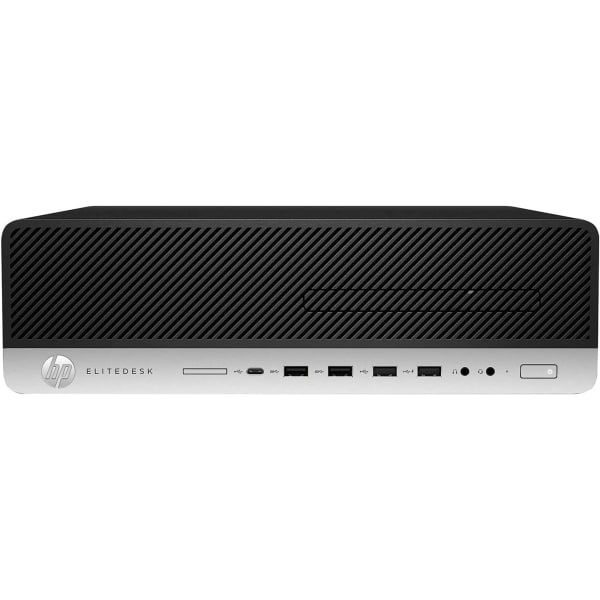 HEWLETT PACKARD CO HP EliteDesk 800G5 SFF Refurbished Desktop PC, Intel Core i7, 16GB Memory, 256GB Solid State Drive, Windows 10 Pro