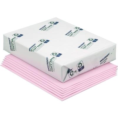 SKILCRAFT Color Xerographic Copy Paper, Pink, Letter (8.5" x 11"), 5000 Sheets Per Case, 20 Lb, 84 Brightness (AbilityOne 7530-01-150-0334), Case Of 10 Reams