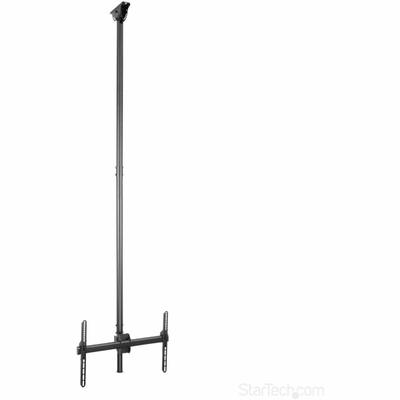 Startech.com Ceiling Tv Mount For 32 To 75" Tvs, 8.2' To 9.8' Long Pole