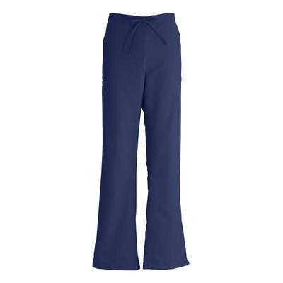 Medline Comfortease Ladies' Modern-Fit Cargo Scrub Pants, X-Small, Midnight Blue