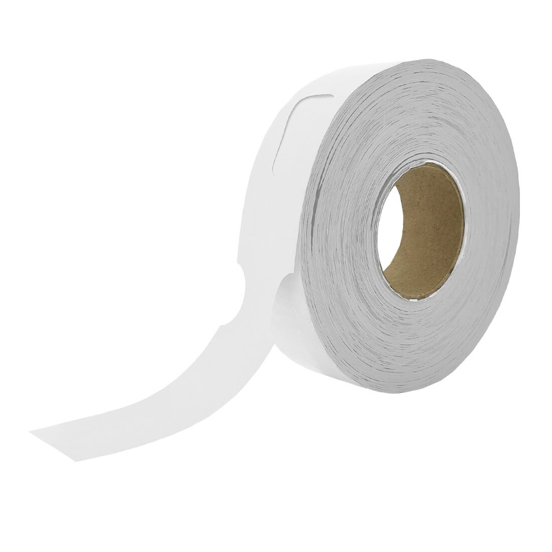 CombiCraft Schlaufenetiketten mit Metallerkennung in Weiß - 500 Stück, 48x279mm Image