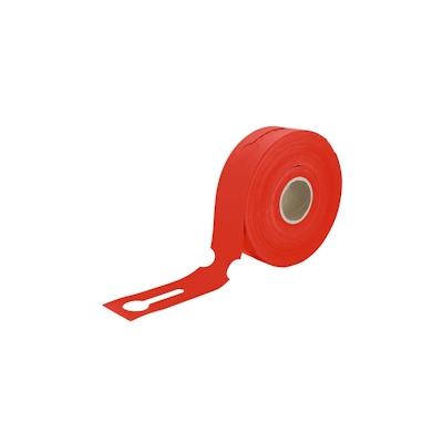 CombiCraft Schlaufenetiketten 260 x 50 mm in Rot - Verpackung mit 500 Stück Image