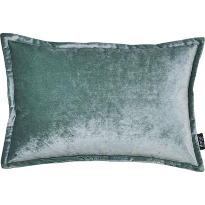 Dekokissen DONE. "Glam", grün (mint, unifarben), B:40cm L:60cm, Polyester, Dekokissen_Sitzkissen_Kissenhüllen, unifarben, Reißverschluss, Kissenhüle ohne Füllung, 1 Stück Image