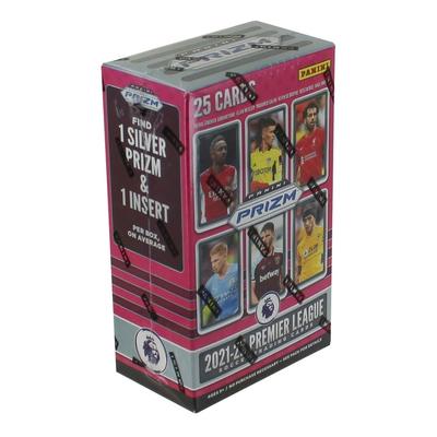 2021-22 Panini Prizm EPL Soccer Cereal Box