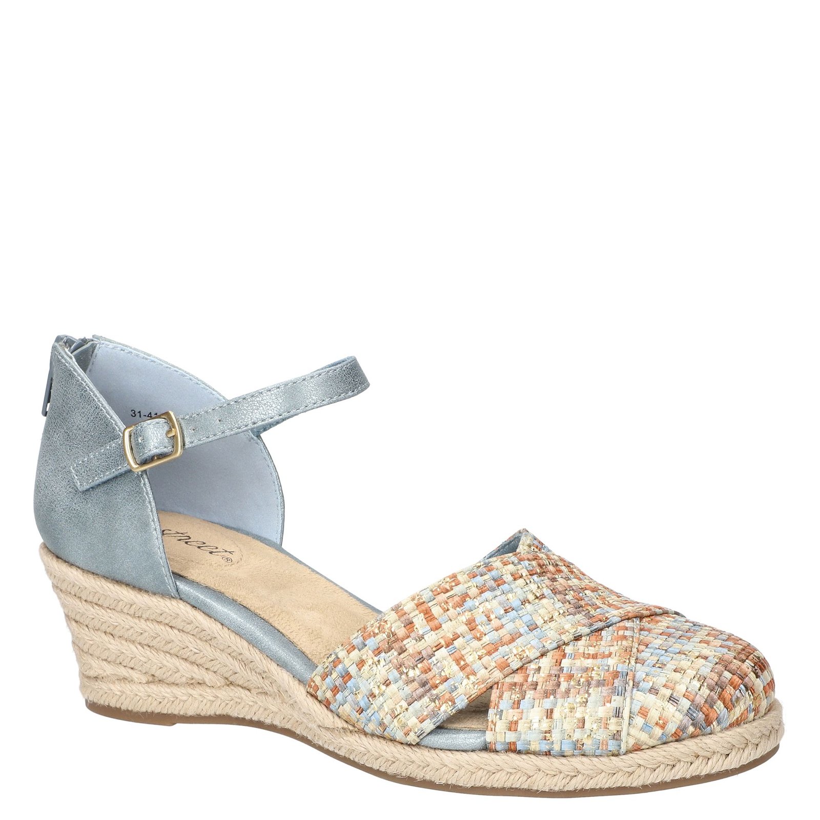 Easy Street Coast - Womens 8 Blue,Multi Sandal N
