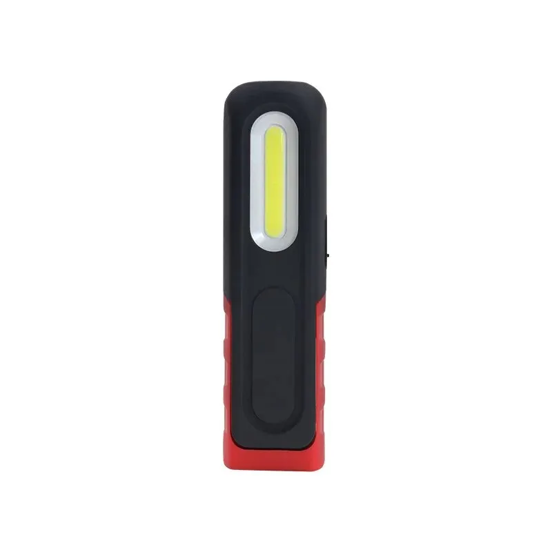 Lampada da lavoro portatile ricaricabile tramite USB Torcia magnetica a LED COB Lampada a sospensione con batteria incorporata Torcia da campeggio