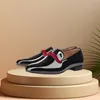 Schwarz rot Dekor Patent Männer Schuhe Patchwork weiches Leder Herren Kleid Schuhe Herren Slip on Party Schuhe große Größe 47 Zweig Herbst