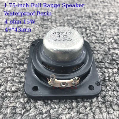 YUXI 1PCS Für JBL Go 3 Bluetooth Lautsprecher 1,75 Zoll Vollfrequenz Lautsprecher Wasserdicht Kegel Image