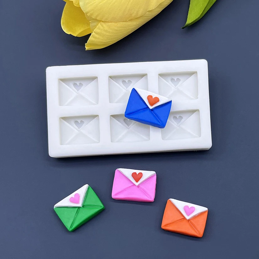 Heart Letter Silicone Cake Baking Mold Sugarcraft Chocolate Cupcake Resin Tools Fondant Cake Decorating Tools