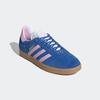 Sneaker ADIDAS ORIGINALS "GAZELLE", Gr. 41, blau (blau, orchid fusion, gum 3), Leder, Synthetik, sportlich, Schuhe Sneaker low Retrosneaker Skaterschuh, Topseller