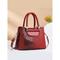 elegante Handtasche aus Kunstleder mit Krokoprägung – stylische Handtasche mit Henkel oben und abnehmbarem Schultergurt, luxuriöse Tragetasche für Damen, perfekt für die Arbeit, Partys und formelle Anlässe schwarz rosa rot