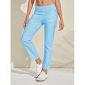 Per donna Pantaloni da golf Rosa baby Blu denim Nero Pantaloni Abbigliamento da golf da donna Abbigliamento Abiti Abbigliamento