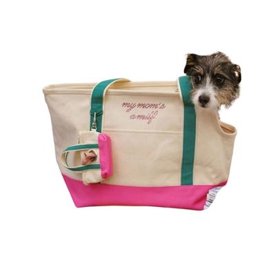 Little Beast Ian Charms MILF Canvas Tote for Dogs