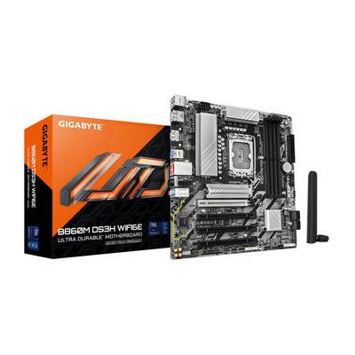 Gigabyte B860M DS3H WIFI6E LGA 1851 Micro-ATX Motherboard B860M DS3H WIFI6E