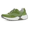 Keilsneaker GABOR ROLLINGSOFT, Damen, Gr. 38, grün, Textil, Ziegenveloursleder, unifarben, sportlich, Schuhe Sneaker, Freizeitschuh, Halbschuh, Schnürschuh mit OPTIFIT-Fußbett