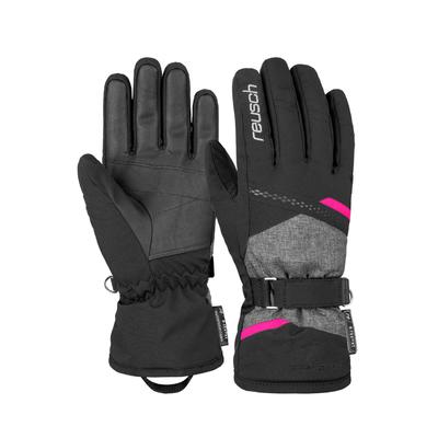 Skihandschuhe REUSCH "Hannah R-TEX XT", Damen, Gr. 8, pink, 87% Polyester, 11% Polyurethan, 2% Elasthan, mehrfarbig, feminin, Handschuhe, in zartem Design Image