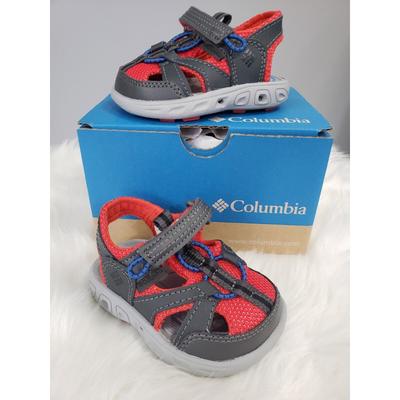 Columbia Shoes | Columbia Toddler Boys Techsun Wave Closed Toe Walkign Hiking Sandals Size 4 | Color: Purple | Size: 4bb