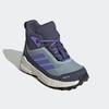Wanderschuh ADIDAS TERREX "TERREX TRAILMAKER 2 MID RAIN.RDY", Gr. 39, magic grau, semi cobalt blau, shadow navy, Textil, Synthetik, sportlich, Schuhe