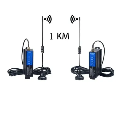 LORA zu Ethernet-Modul LORA-ETH Wireless Remote IO Konverter Übertragungssignal Datenerfassung Transceiver 3m 10m Antenne