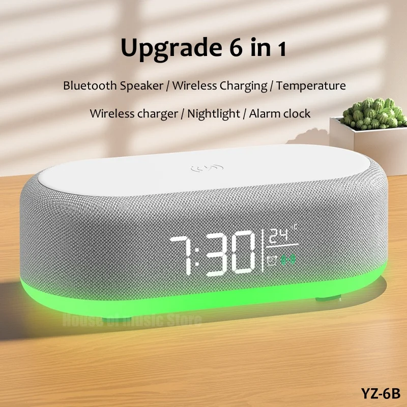 Portable MultiFunction Bluetooth Speaker Night Light Mobile Phone