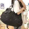 Schwarze Hello Kitty One Shoulder Umhängetasche, große Kapazität, Tragetasche, tragbare Studentin,