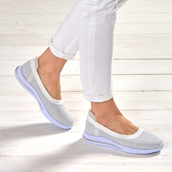 Ballerina "Sporty" weiß Image