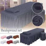 Drap de lit épais pour Salon de beauté, matelas matelassé, jupe de lit de beauté, couvre-lit avec