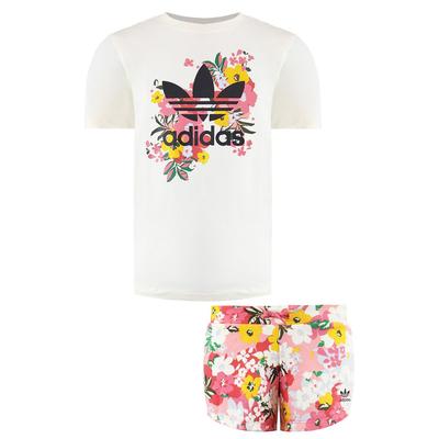 Adidas ihr Studio London Kids White/Orange Set