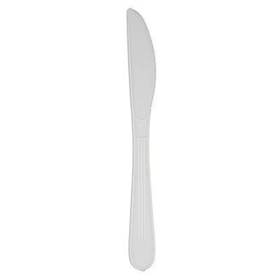 Netchoice Heavy Weight Polypropylene White Knife, Case of 1000 (406037)