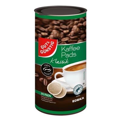 Gut und Günstig Kaffeepads »Klassik« 20 Pads Image