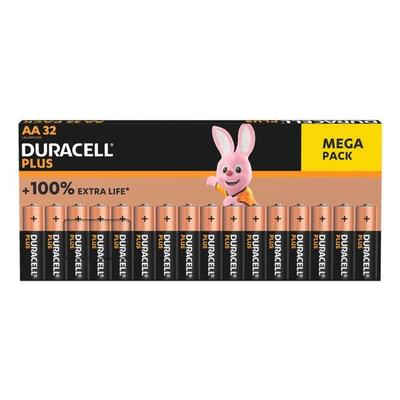 Duracell 32er-Pack Batterien »Plus« Mignon / AA / LR06 Image