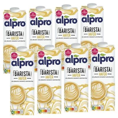 alpro Milchalternative: »Barista Hafer Drink« 8x 1 Liter Image