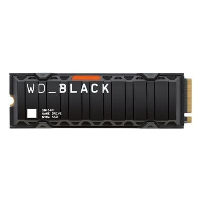 Western Digital Interne SSD-Festplatte »WD_BLACK SN850X NVMe« 2 TB mit Kühlkörper schwarz, 2.34x0.2x8 cm Image
