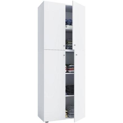VCM Morgenthaler Aktenschrank 5 OH breit weiß, 70.2x183x39 cm Image