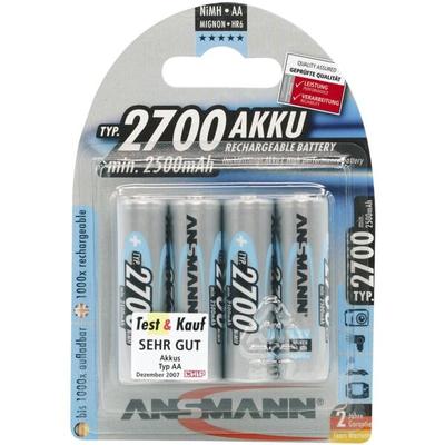 Ansmann 4er-Pack Akkus »maxE« Mignon AA 2.500 mAh Image