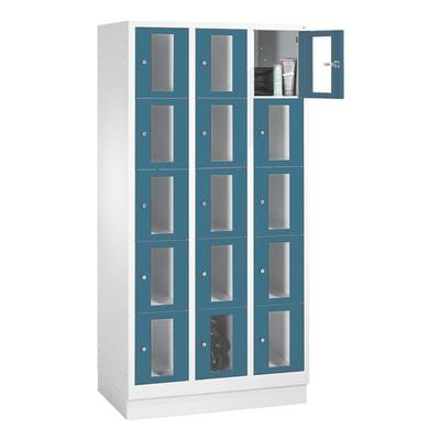 CP Fächerschrank »Classic A« blau, 90x180x50 cm Image
