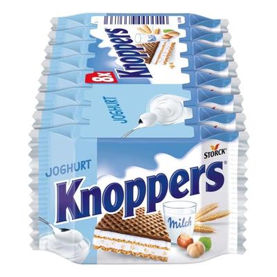 Knoppers 8er-Pack Waffelschnitte »Knoppers Joghurt« 200g Image