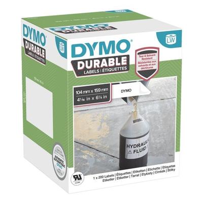 Dymo LabelWriter Kunststoff-Etiketten »2112287« 104 x 159 mm weiß Image