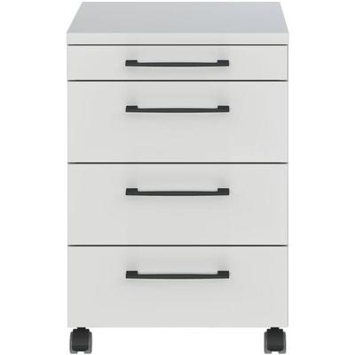 Germania-Werke Rollcontainer »Profiline II« mit klassischen Schubladen grau, 42x61x49 cm Image