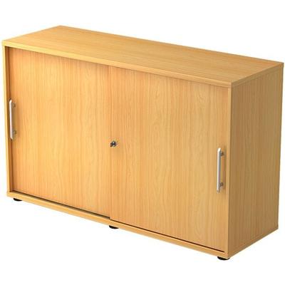 HAMMERBACHER Schiebetürenschrank 2 OH braun, 120x74.8x40 cm Image