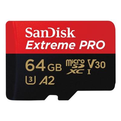 SanDisk microSDXC-Speicherkarte mit Adapter »Extreme 64 GB«, 15x1x11 cm Image